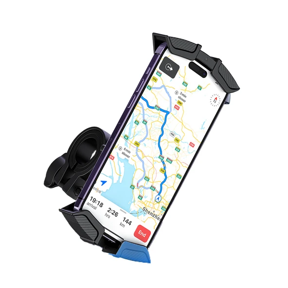 Recci RHO-C33 360° Derece Dönebilen Ayarlanabilir Motosiklet ve Bisiklet Telefon Tutucu - 10