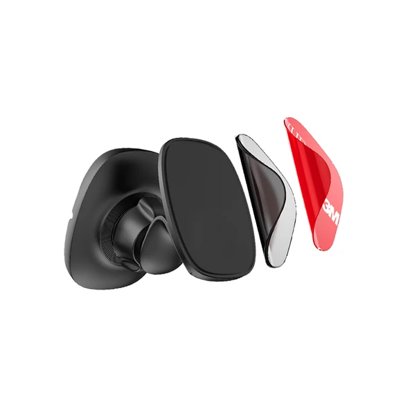 Recci RHO-C18 Güçlü Magnetik 360 Derece Dönebilen Düz Zemin Araç Telefon Tutucu - 7
