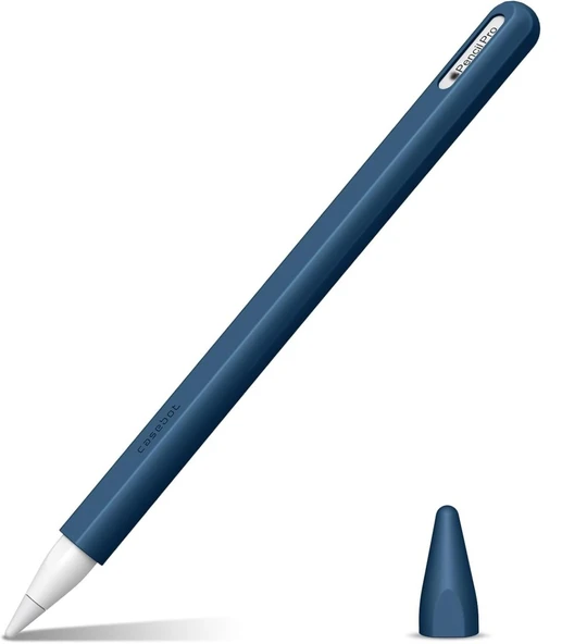 Apple Pencil Pro & Apple Pencil 2. Nesil için Uyumlu Koruyucu Esnek Silikon Kılıf (KALEM DEĞİLDİR!) - 3