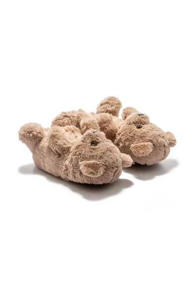 TWIGY TW TEDDY KAHVE KADIN HAYVANLI PANDUF 36/41 ürün görseli 1