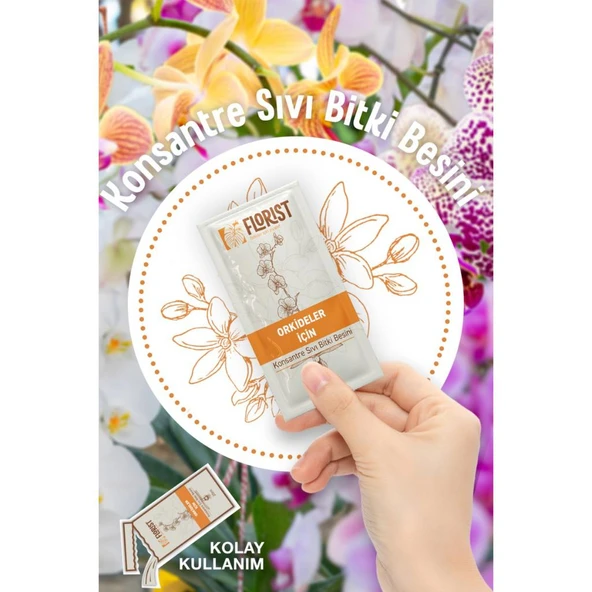 Konsantre Orkide Besini - Resim 3