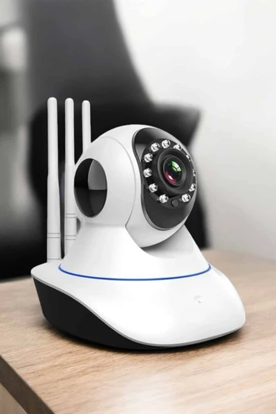 Wifi Kamerası Çift Yönlü Bebek Güvenlik Kamerası Gece Görüşlü - Resim 4