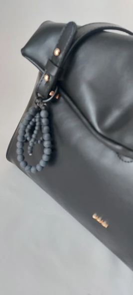 261SY918 Model Sarach Marka Siyah Renk Omuz Çantası - 4