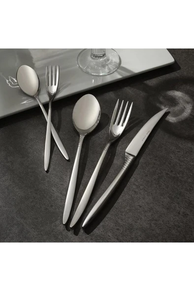 Hisar Mamba 84 Parça 12 Kişilik Çatal Kaşık Bıçak Takımı ürün görseli 1