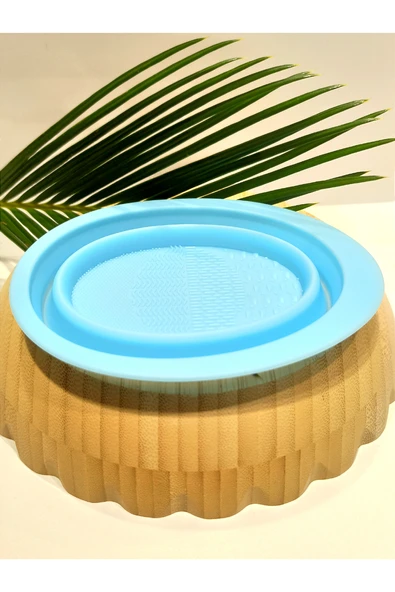 Monalisa Home Katlanabilir Silikon Boya Çanağı ürün görseli 1