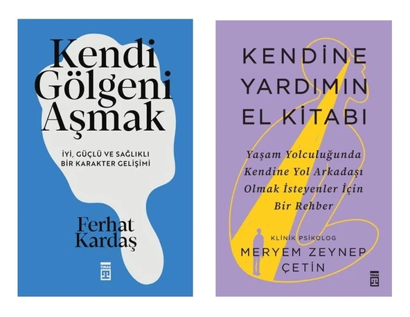 Kendine Yardımın El Kitabı + Kendi Gölgeni Aşmak (2 Kitap) ürün görseli