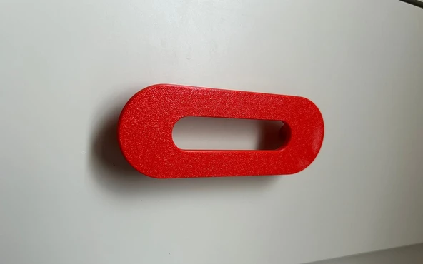 İnel 96mm Kırmızı Mobilya Kulpu 4 Adet - 2