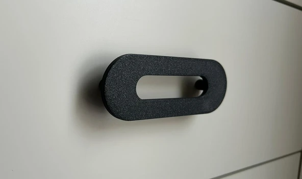 İnel 96mm Siyah Mobilya Kulpu 4 Adet - 2