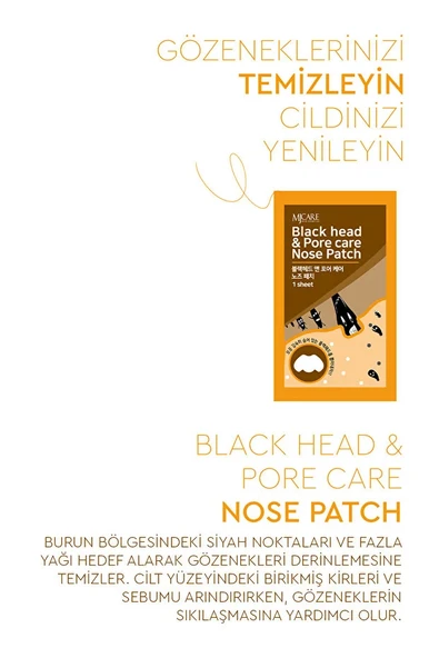 Mjcare, Siyah Nokta ve Gözenek Temizleyici, Burun Bandı - 20'li - Resim 5