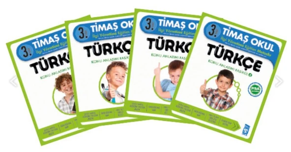 Timaş 3. Sınıf Türkçe Konu Anlatımlı 4 Kitap ürün görseli 1