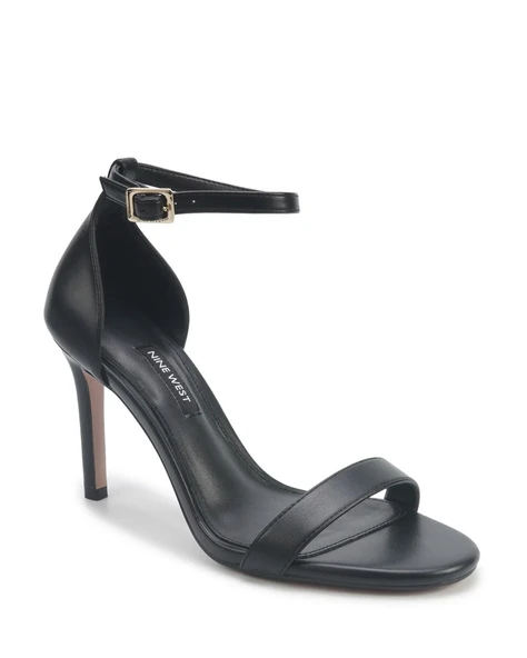 Nine West Isla2 5PR Siyah Topuklu Kadın Ayakkabı - Resim 2