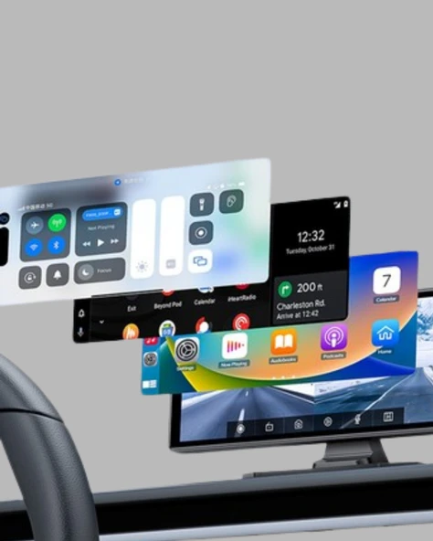 Volkswagen Golf, Polo, Passat, Jetta, Tiguan, BMW 3-5 Serisi CarPlay Android Auto 10.26” Ekran - 5