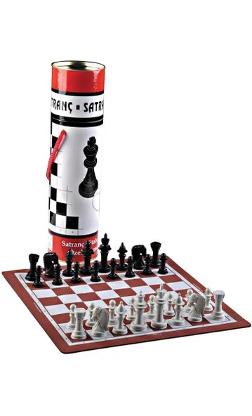 Satranç Kitabı Oyun Zemini ve Taşları ürün görseli 1