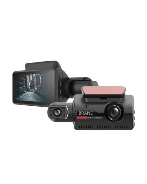 3 inç IPS Ekranlı Full HD Araç Kamerası – WiFi, Gece Görüş ve Hareket Algılama Özellikli Dashcam ürün görseli