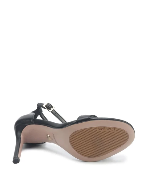 Nine West Isla2 5PR Siyah Topuklu Kadın Ayakkabı - Resim 4