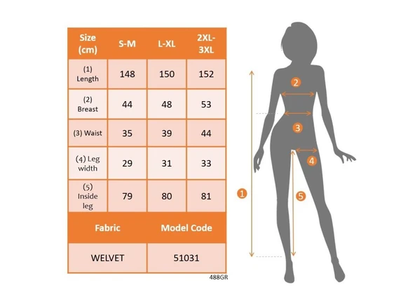 Kadın Uzun Kollu Kapşonlu Fermuarlı Kadife Tulum - 5
