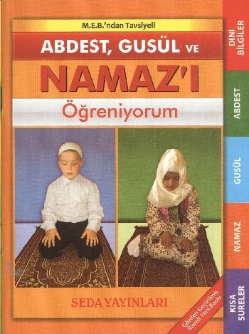Abdest Gusül ve Namazı Öğreniyorum Çanta Boy ürün görseli 1