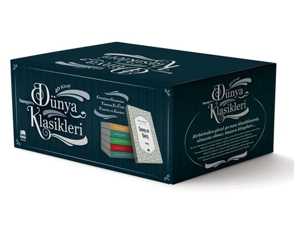 Dünya Klasikleri Seti (40 Kitap) ürün görseli 1