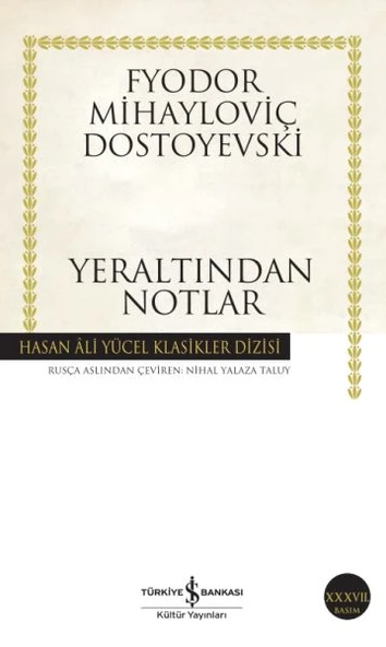 Yeraltından Notlar - Hasan Ali Yücel Klasikleri ürün görseli 1
