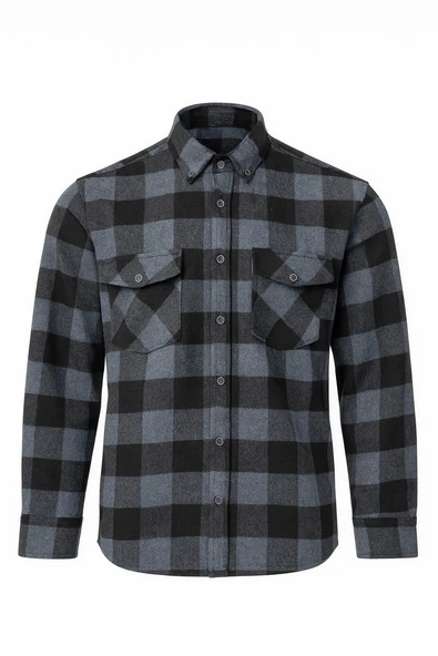 Fabio Cassani Erkek Kışlık HAKİKİ Oduncu Gömleği - 7396 ürün görseli