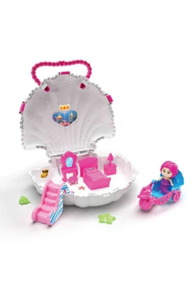 Deniz Kabuğu Evi Beyaz Urt-01-3941 - Resim 2