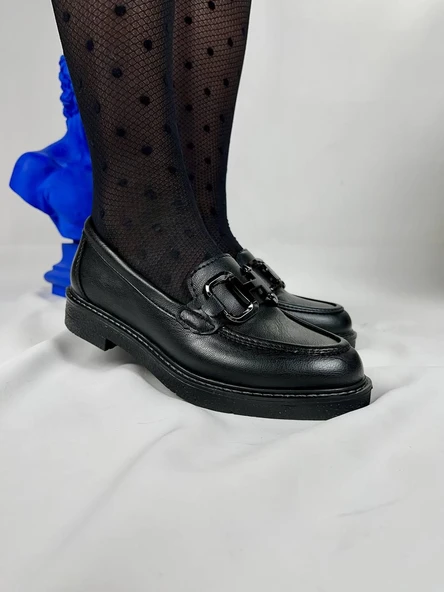 KB-805 Kömür Cilt Günlük Kadın Babet ürün görseli