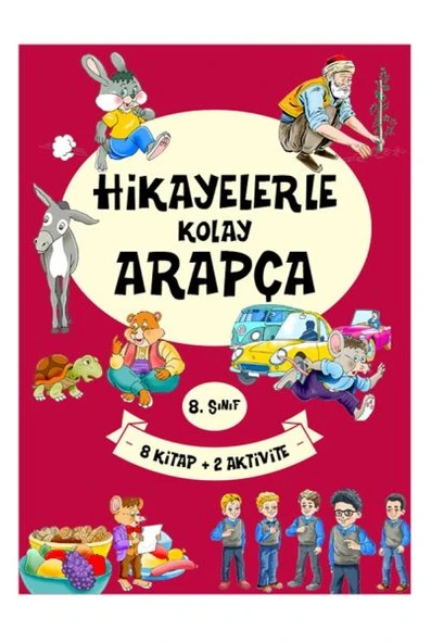 8. Sınıf Hikayelerle Kolay Arapça (8 Kitap + 2 Aktivite) ürün görseli 1
