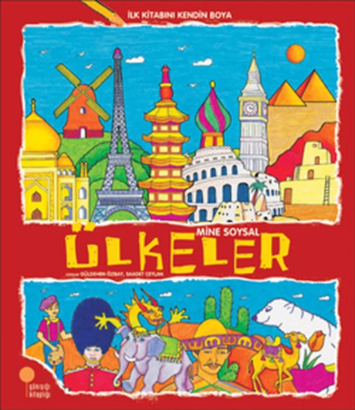 İlk Kitabını Kendin Boya - Ülkeler ürün görseli 1