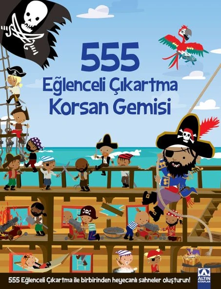 555 Eğlenceli Çıkartma Korsan Gemisi ürün görseli 1