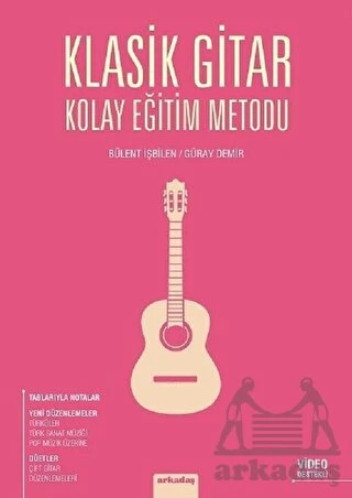 Klasik Gitar Kolay Eğitim Metodu ürün görseli 1
