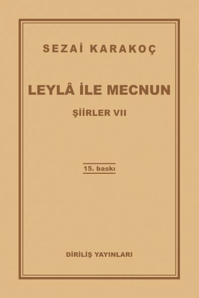 Şiirler 7 - Leyla ile Mecnun ürün görseli 1