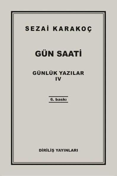 Günlük Yazılar 4 - Gün Saati ürün görseli 1