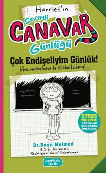 Sevimli Canavar Günlüğü Çok Endişeliyim Günlük ürün görseli 1