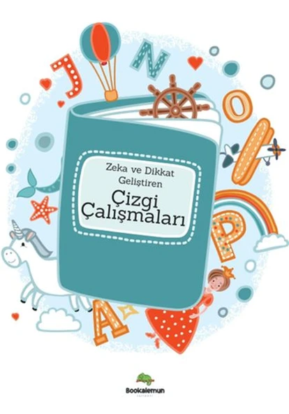 Zeka Ve Dikkat Geliştiren Çizgi Çalışmaları ürün görseli 1