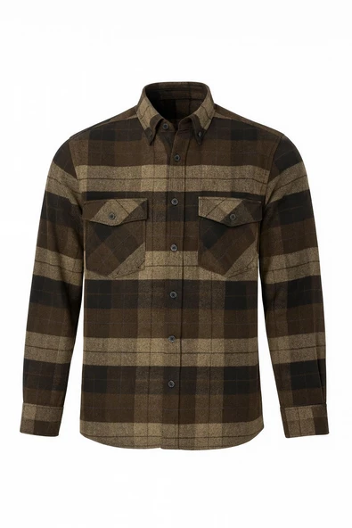 Fabio Cassani Erkek Kışlık HAKİKİ Oduncu Gömleği - 7407 ürün görseli