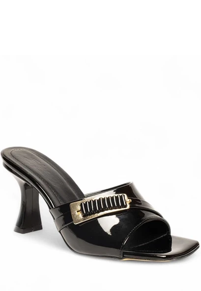 Sief Siyah Rugan Topuklu Terlik ürün görseli 1