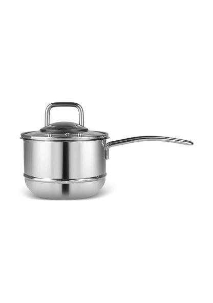 Karaca Fondü İndüksiyon Tabanlı Çelik Tencere Seti 14 Cm - Resim 2