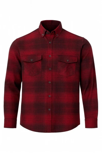 Fabio Cassani Erkek Kışlık HAKİKİ Oduncu Gömleği - 7405 ürün görseli