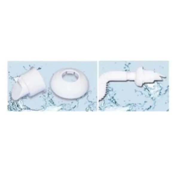 4 ADET Koku Önleyici  Çekvalfli Adaptör Conta o50 Lavabo & Eviye Gideri için - Resim 5