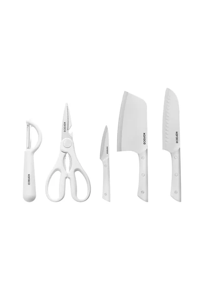 Karaca Markus Satırlı, Makaslı 5 Parça Bıçak Seti Beyaz ürün görseli