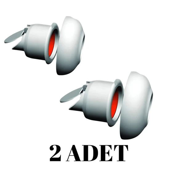 2 ADET Koku Önleyici  Çekvalfli Adaptör Conta o50 Lavabo & Eviye Gideri için ürün görseli