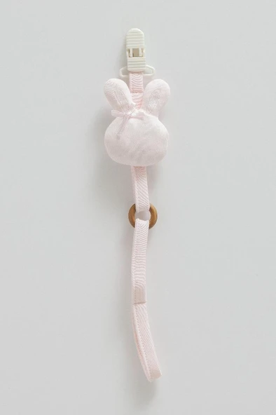 Caramell Emzik Askısı Tavşan Figürlü Pembe CRML.PMB.EMK1789