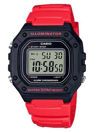 CASIO W-218H-4BVDF ERKEK KOL SAATİ ürün görseli