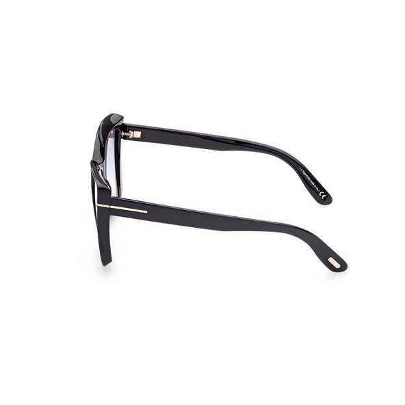 TOM FORD FT0920/S 01B SCARLET-02 57-15-140 Kadın Güneş Gözlüğü - Resim 3