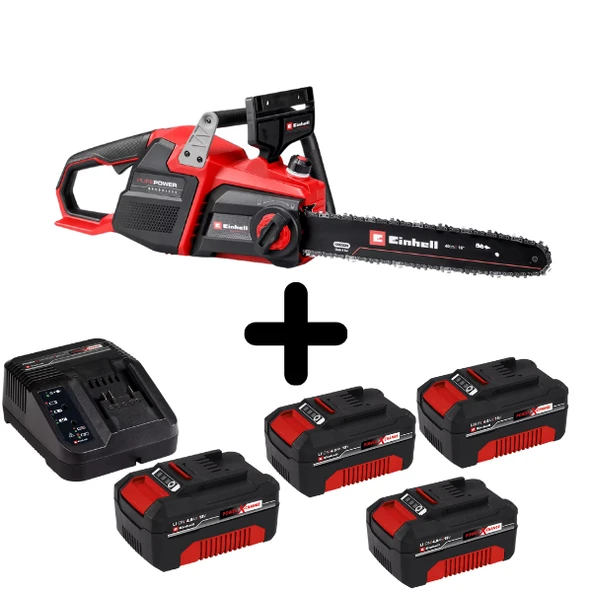 Einhell GP-LC 36/40 Li BL- Akülü Ağaç Kesme Makinesi 18V 4 x 4 Ah + Şarj Cihazı ürün görseli