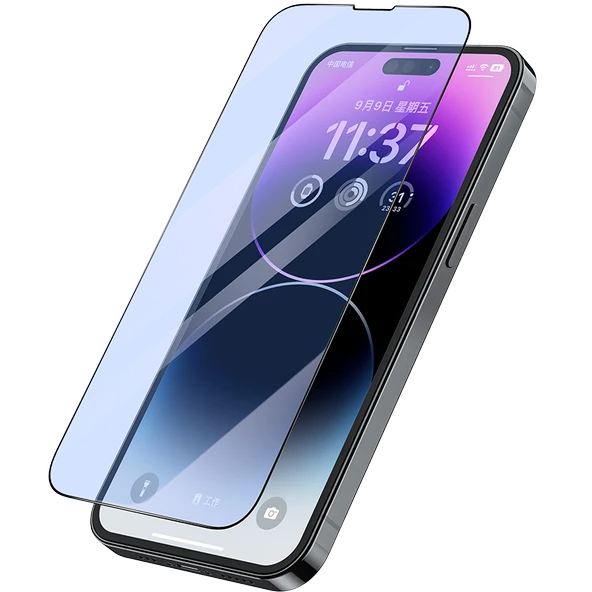 Apple iPhone 13 Recci Anti-Blue Light Cam Ekran Koruyucu