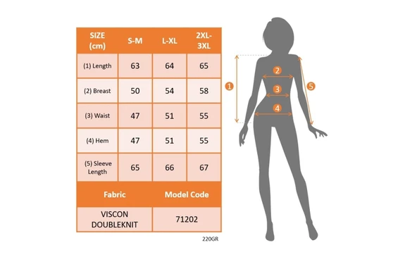 Lucky Life Kadın Uzun Kollu Yuvarlak Yaka Iki Iplik şardonlu Bluz - Resim 7
