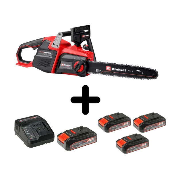 Einhell GP-LC 36/40 Li BL- Akülü Ağaç Kesme Makinesi 18V 4 x 2.5 Ah + Şarj Cihazı ürün görseli