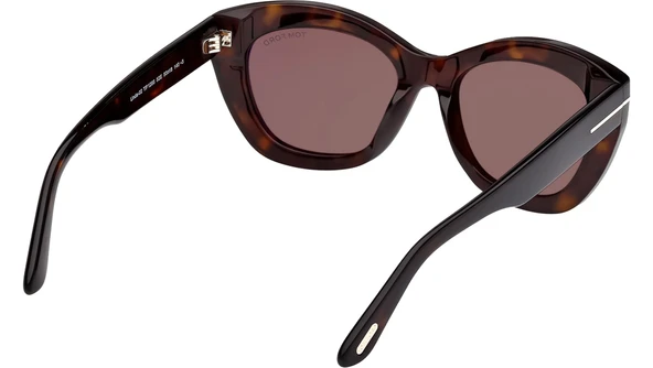 TF FT1285/S 52E 53*18*140 Kadın Güneş Gözlüğü - Resim 5