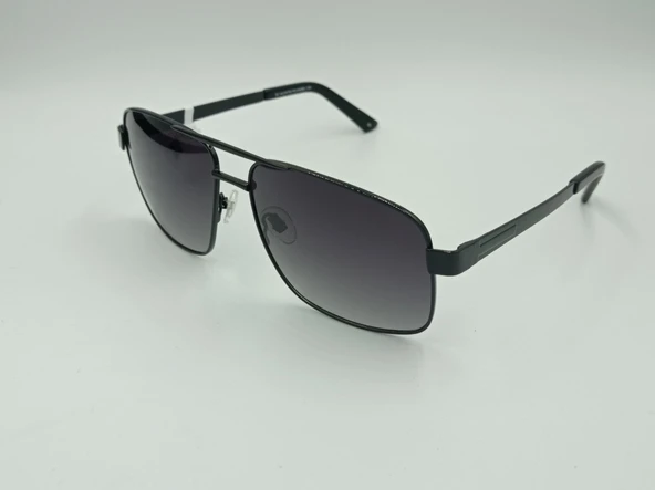 DE VALENTİNİ AF 2112 C4 DEGRADE FÜME 58 Erkek Güneş Gözlüğü - Resim 2